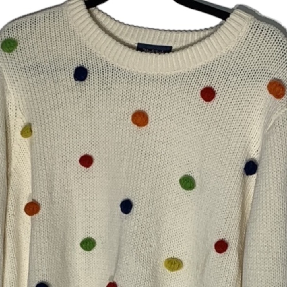 Mod cloth Pom Pom sweater size XL - Picture 2 of 9